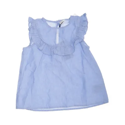Klänning (Blå) från H&M Bomull, Linne