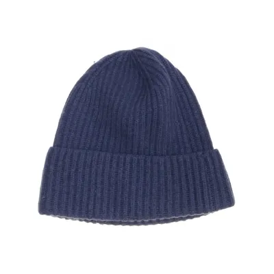 Beanie (Blauw) van H&M Kasjmier, Wol, Elastaan