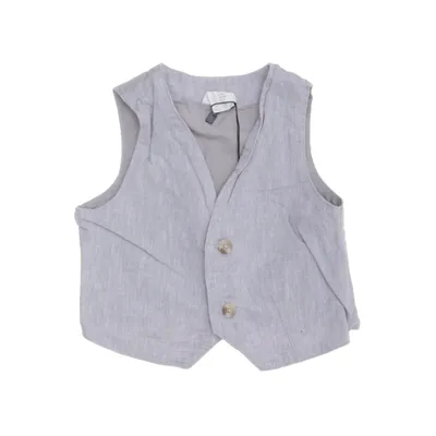 Gilet de costume (Gris) de H&M Coton, Lin