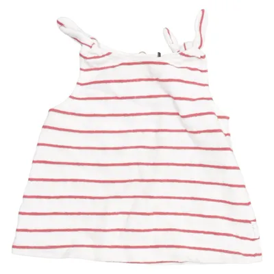 Top (White, Red) from Laranjinha Organic cotton