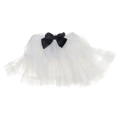 Tulle skirt (White) from Newbie by KappAhl Cotton, Polyester