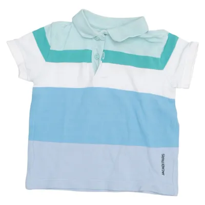 Poloshirt (Blauw, Groen, Wit) van Jacadi Katoen