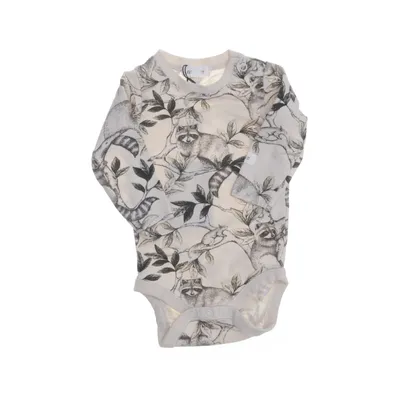 Body (Beige, Flerfärgad) från Newbie by KappAhl Bomull, Elastan