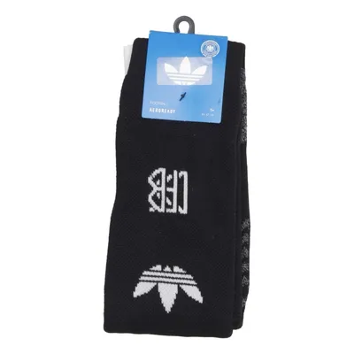 Football socks (Black, White) from Adidas Cotton, Elastane, Recycled polyester