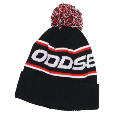 Bonnet à pompon (Noir, Rouge, Blanc) de Westman & Co Acrylique