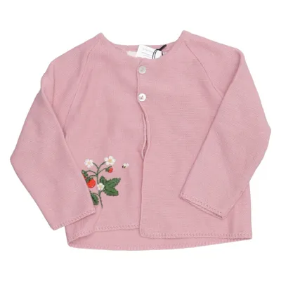 Cardigan (Rose) de Pom Pom Acrylique
