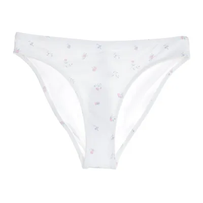 Bikini bottom (White, Multicolored) from Lager 157 Elastane, Polyester