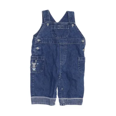 Hängselbyxor (Blå) från ABC Bomull