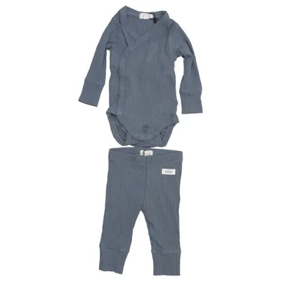 Set (Gray) from Newbie by KappAhl Cotton, Elastane