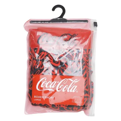 Kalsonger (Svart, Röd) från Coca Cola Bomull, Elastan