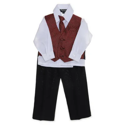 Pak (Rood, Wit, Zwart) van Plalinum Polyester