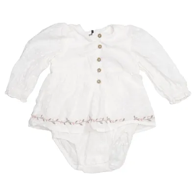 Body (White) from Newbie by KappAhl Cotton
