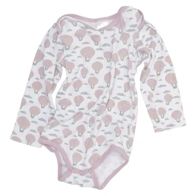 Body (Blanc, Rose) de Pusblu Coton biologique