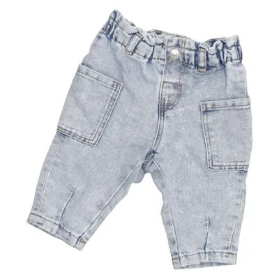 Cargobyxor (Blå) från H&M Bomull, Polyester
