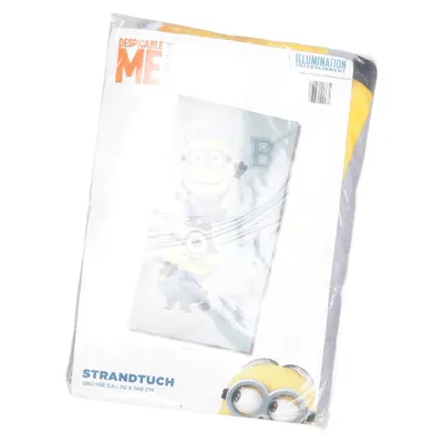 Beach towel (Blue, Yellow) from Character World Cotton