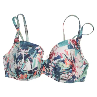 Bikini top (Groen, Meerkleurig) van Watercult Elastaan, Polyamide