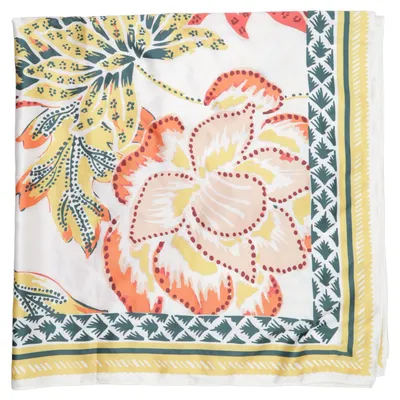 Cache-col (Blanc, Multicolore) de Cleo Polyester