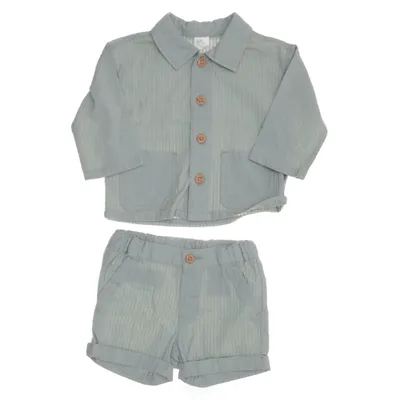 Set (Groen) van H&M Katoen, Polyester