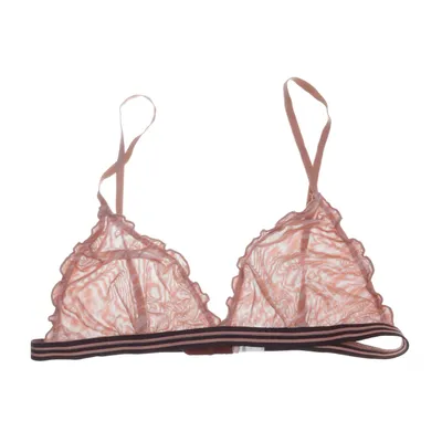 Brassière (Rose, Marron) de Beck Söndergaard Élasthane, Polyamide