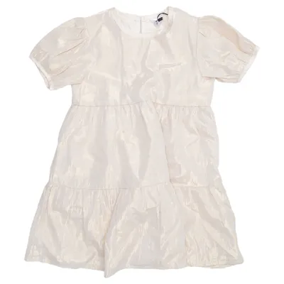 Jurk (Beige, Goud) van So Cute Katoen, Polyester