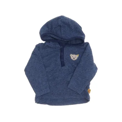 Capuchon sweater (Blauw) van Steiff Elastaan, Linnen, Polyester