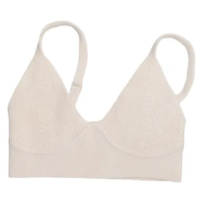 Bralette (Beige) från Jonathan Simkhai Kashmir, Bomull, Polyamid, Viskos, Ull