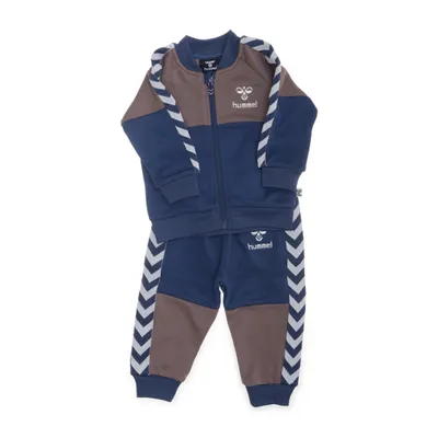 Mjukisset (Blå, Brun, Vit) från Hummel Bomull, Polyester