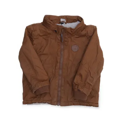 Jacket (Brown) from H&M Baby Cotton, Polyester