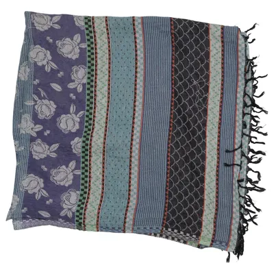 Châle (Bleu, Multicolore) de Gudrun Sjödén Coton, Soie