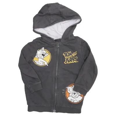Sweat à capuche (Gris) de Tom and Jerry Coton