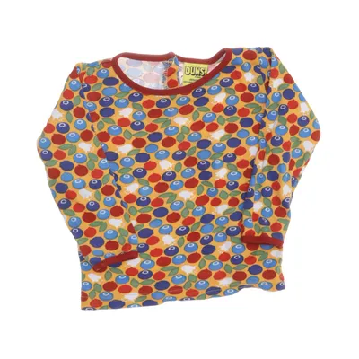 Långärmad t-shirt (Gul, Blå, Röd, Grön, Vit, Flerfärgad) från Duns Sweden Ekologisk bomull