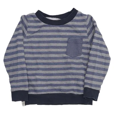 Sweatshirt (Bleu, Gris) de Alba Baby Coton biologique