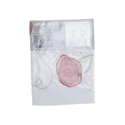 Rod pocket curtain (White, Multicolored) from IKEA Polyester