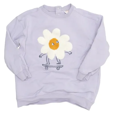 Sweatshirt (Purple) from Hema Elastane, Organic cotton