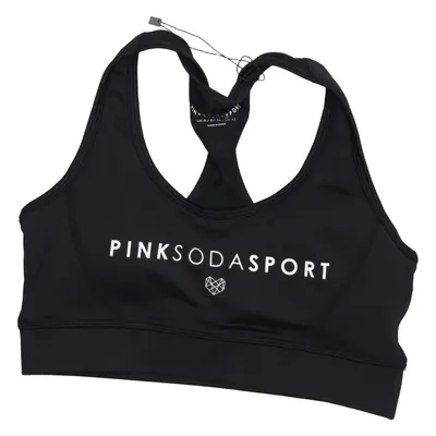 Brassière (Noir) de Pink Soda Sport Élasthane, Polyester