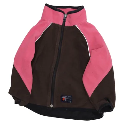 Fleece jas (Bruin, Roze, Meerkleurig) van Polarn O. Pyret Polyester