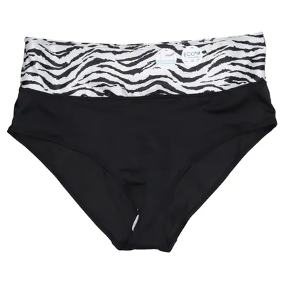 Bikiniunderdel (Svart, Vit) från Hop Lun Elastan, Polyester