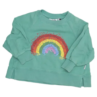 Sweatshirt (Groen, Meerkleurig) van Molo Organisch katoen