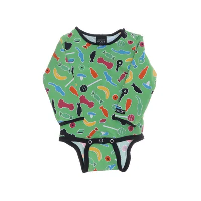 Body (Green, Multicolored) from Villervalla Organic cotton, Elastane