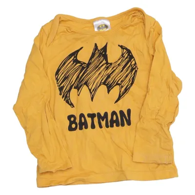 Lange mouwen shirt (Geel) van Batman Katoen