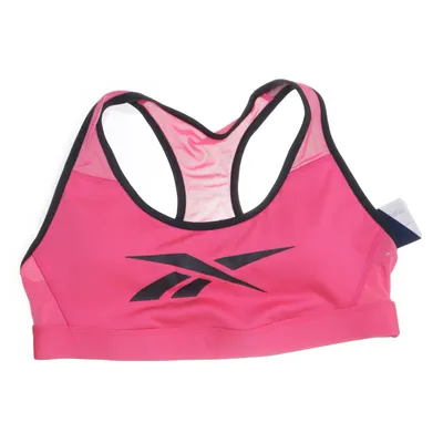 Brassière (Rose, Noir) de Reebok Élasthane, Polyester