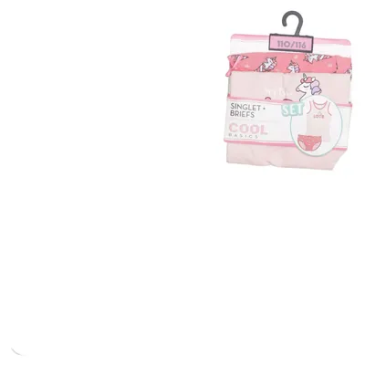 Ensemble de sous-vêtements (Rose, Multicolore) Coton, Élasthane