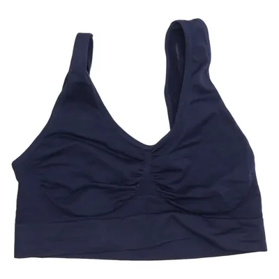 Sports bra (Blue) from Vivess Elastane, Polyamide