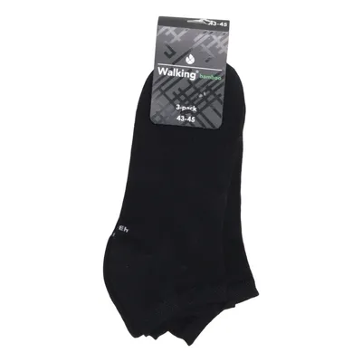 Chaussettes (Noir) de Walking Bamboo Élasthane, Polyamide, Viscose