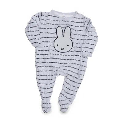 Rompertjes (Wit, Zwart) van Nijntje Miffy Katoen