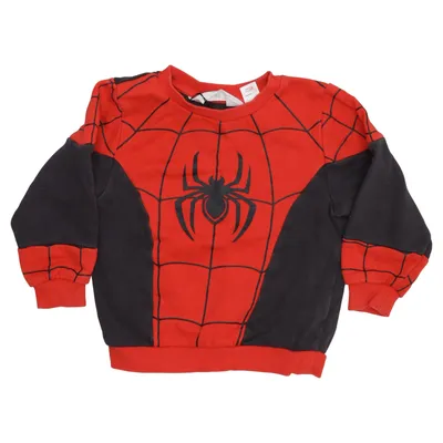 Sweatshirt (Rood, Zwart) van H&M x Marvel Katoen, Polyester