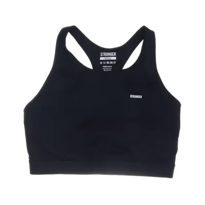 Sport-bh (Zwart) van Stronger Elastaan, Polyamide