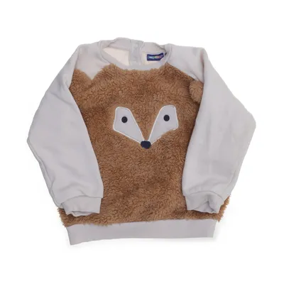 Sweatshirt (Beige) van Lupilu Katoen, Polyester