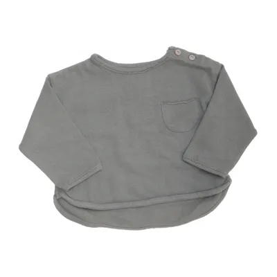 Sweatshirt (Vert) de Play Up Coton biologique, Coton recyclé