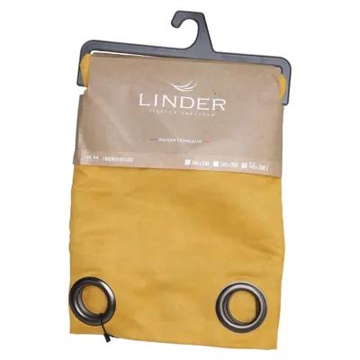 Öljettgardin (Suedine) från Linder Polyester